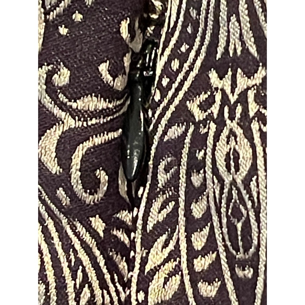 Lela Rose x Lane Bryant - High Low Skirt Black/Silver Cotton Blend Zip - Sz. 24 - Picture 10 of 11